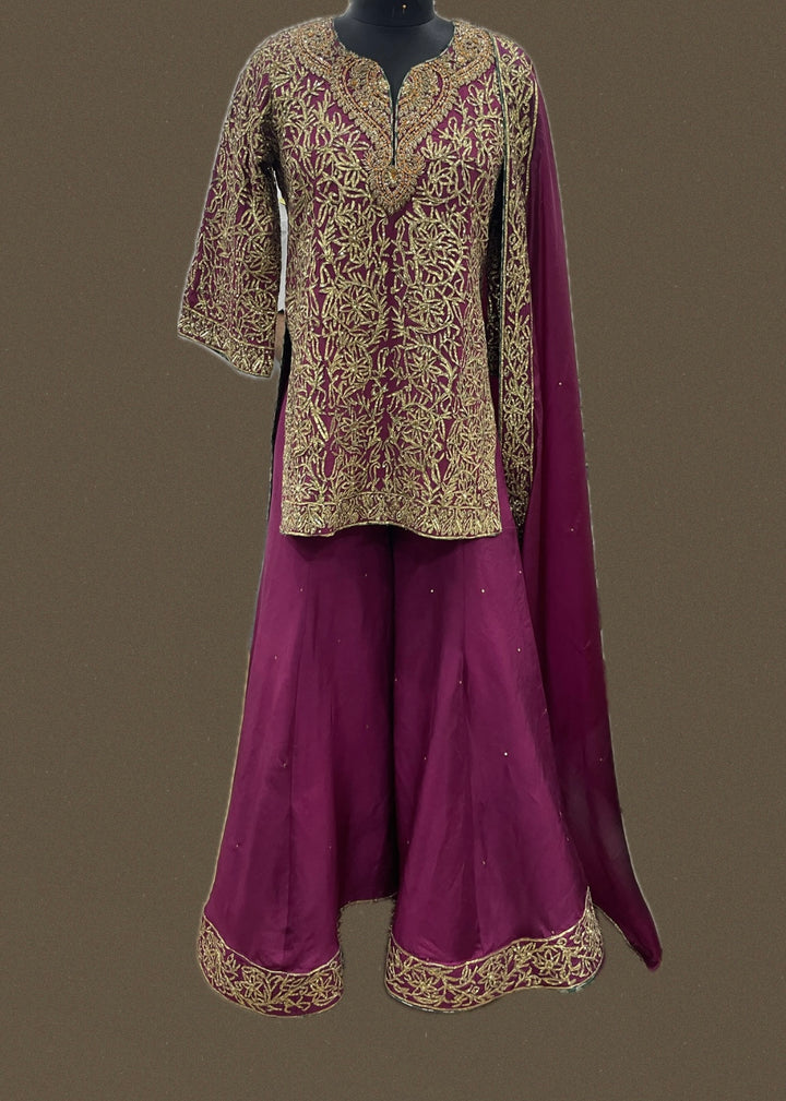 VRINDAVAN G SHARARA SET