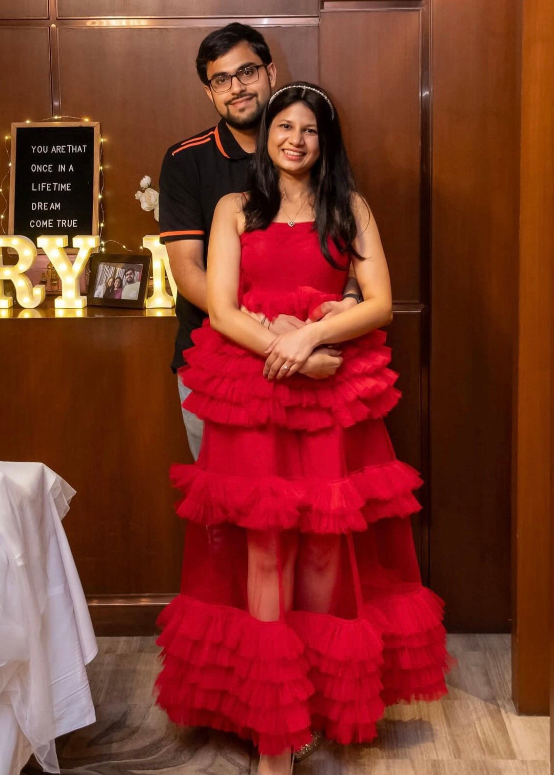 KOMPAL MATTA KAPOOR in PARIS GOWN
