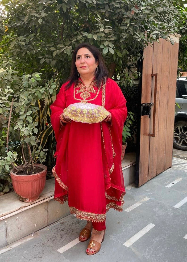 MATHURA HL KURTA SET