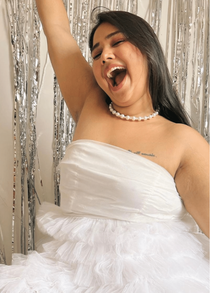 KOMPAL MATTA KAPOOR in PARIS GOWN