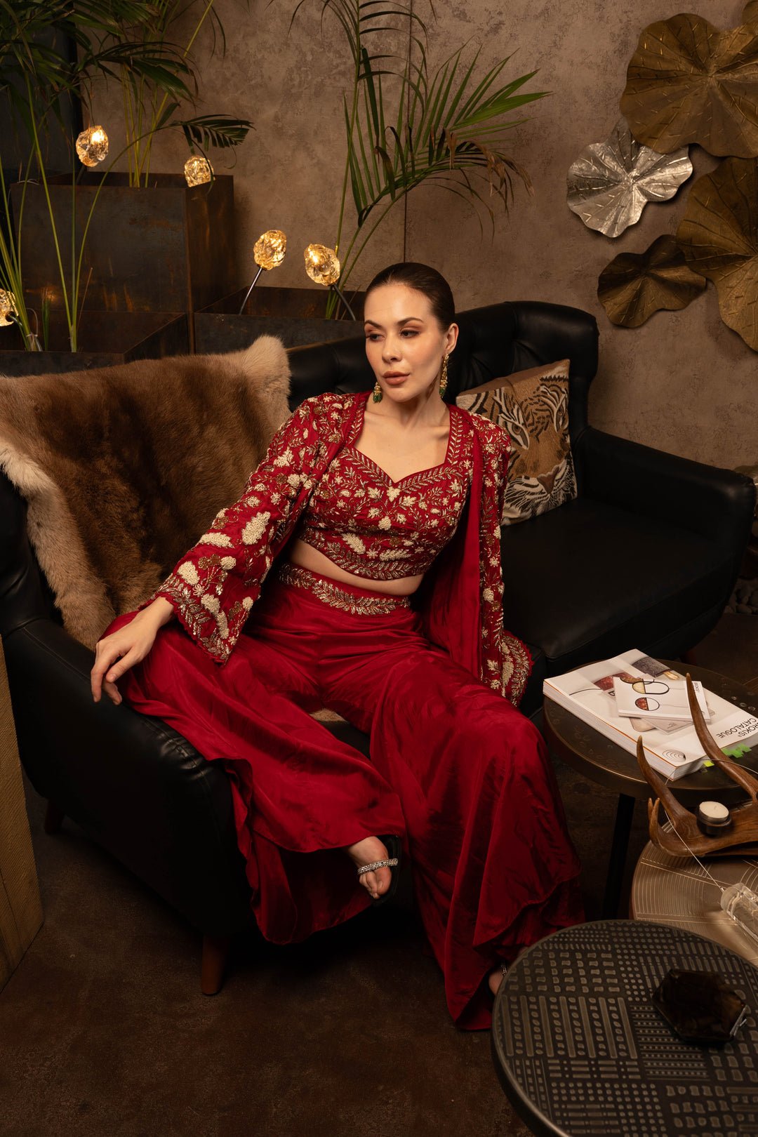 JODHPUR HD sharara cape set