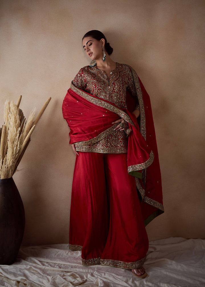 VRINDAVAN G SHARARA SET