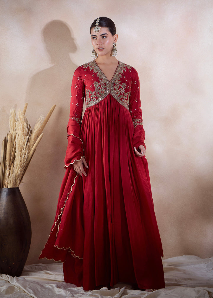 KHUSHNAZ ASHDIN TURNER IN VRINDAVAN F ANARKALI SET
