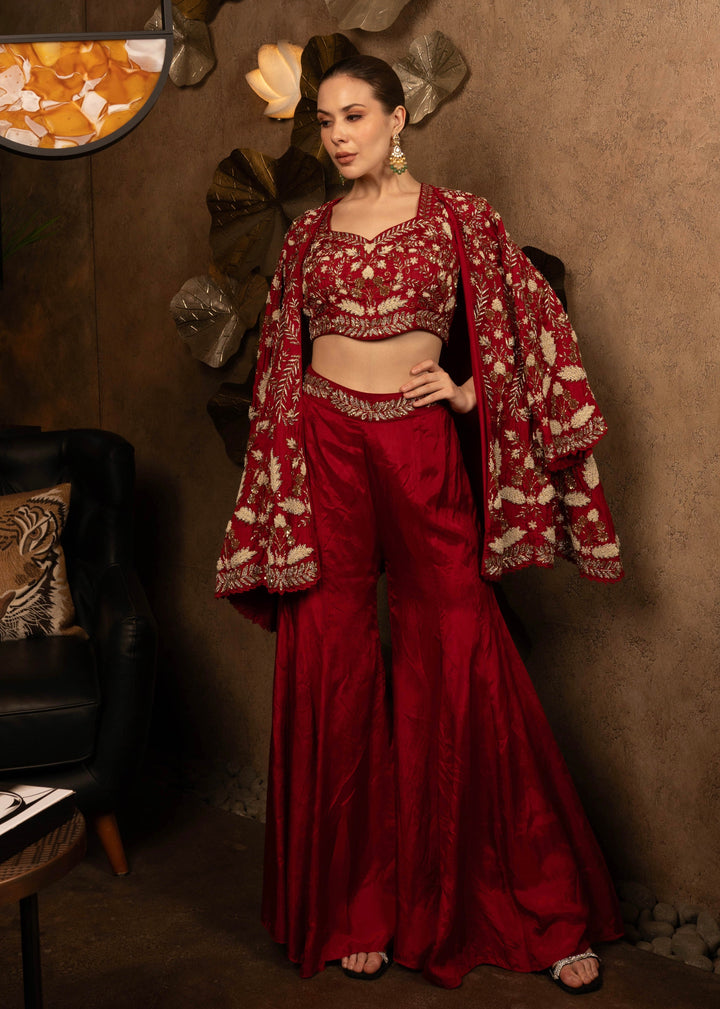 JODHPUR HD sharara cape set