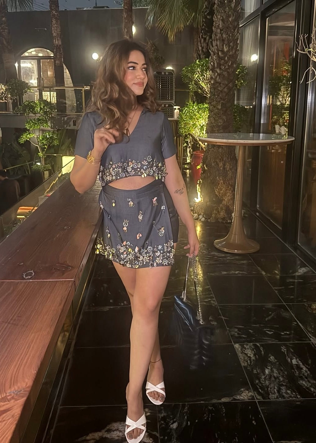 ANISHA SETHI IN MALIBU CO-ORD SET