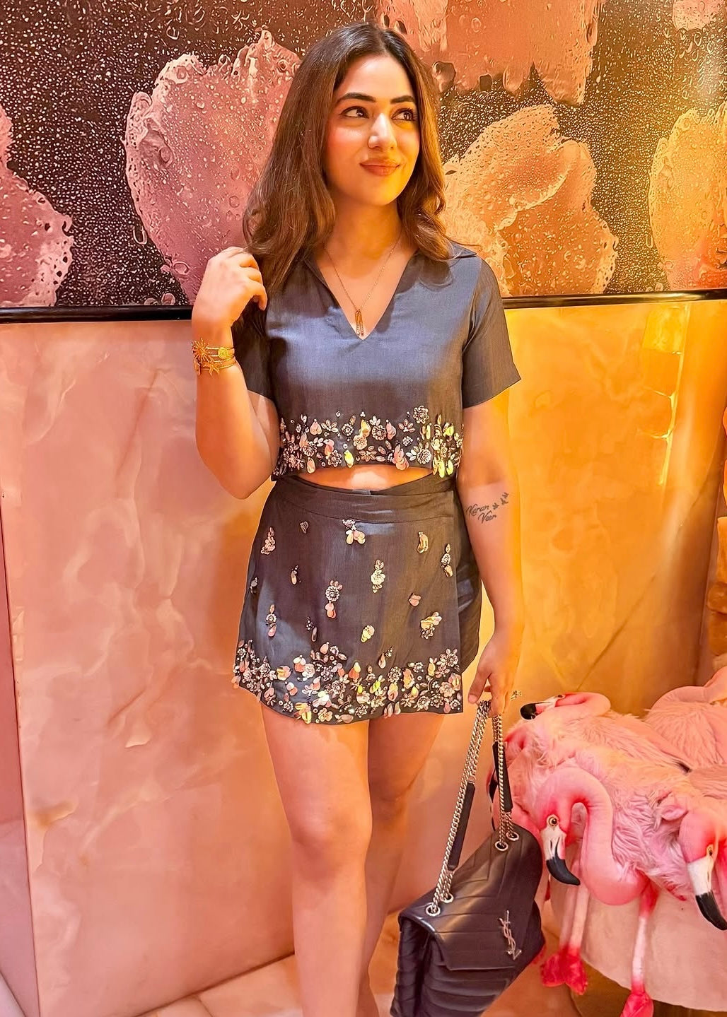 ANISHA SETHI IN MALIBU CO-ORD SET