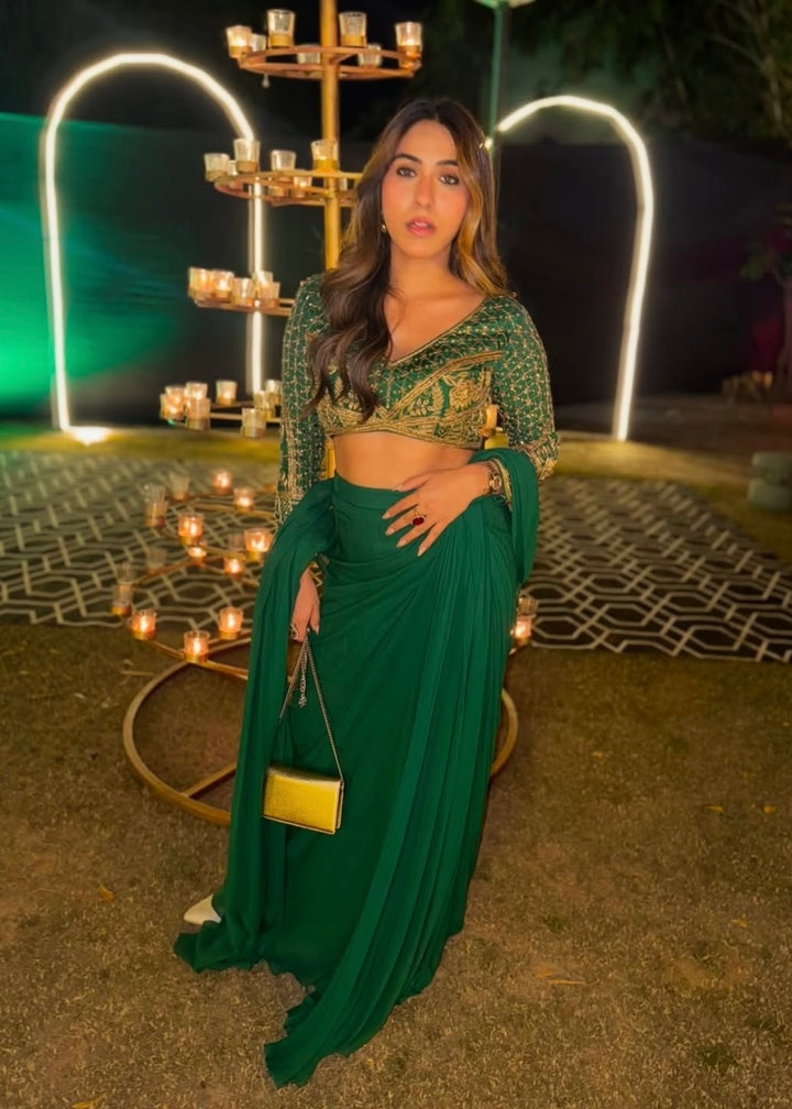 VRINDAVAN FG SAREE SET