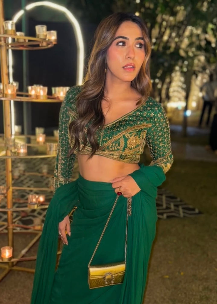VRINDAVAN FG SAREE SET