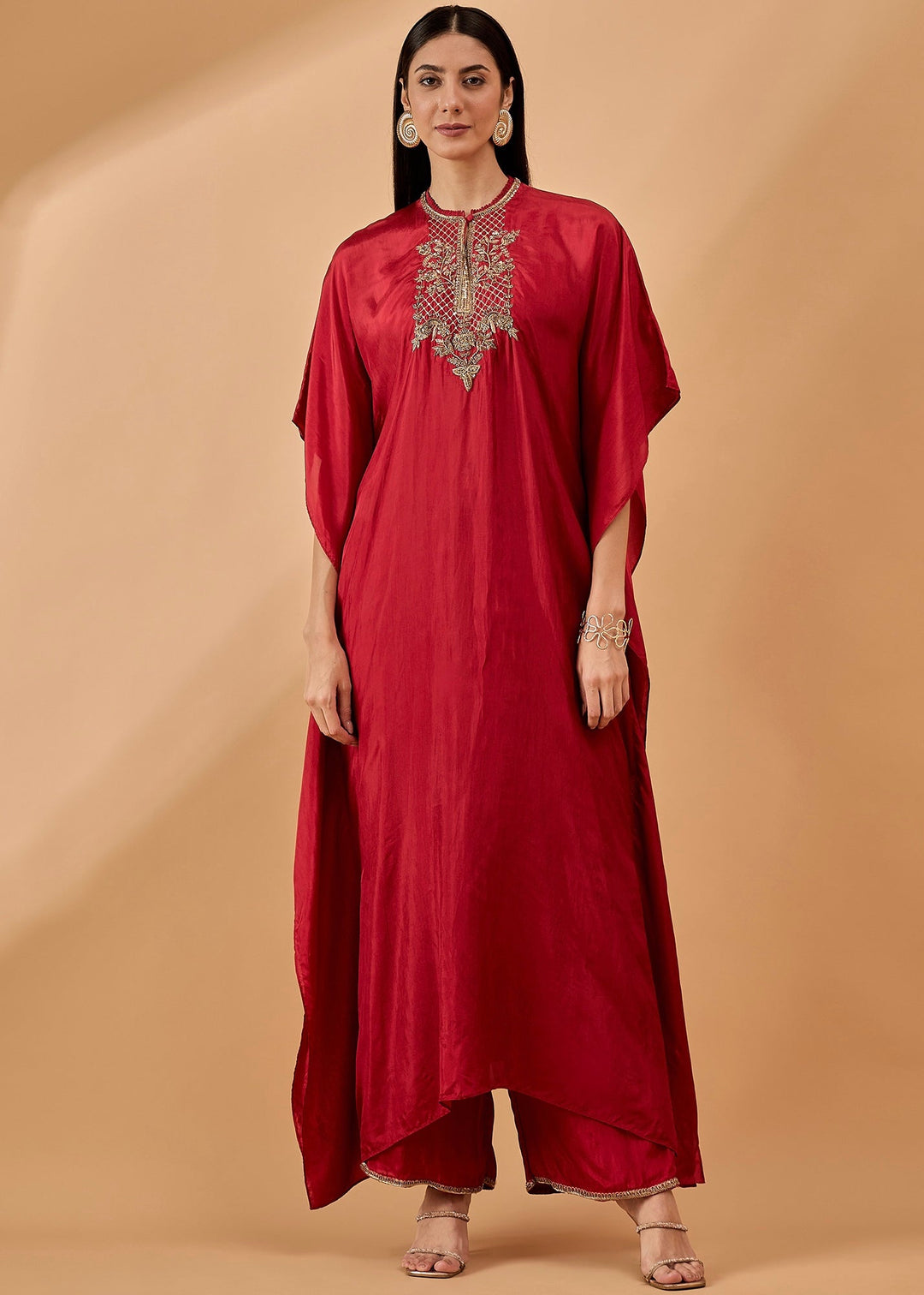 MATHURA L KAFTAN SET