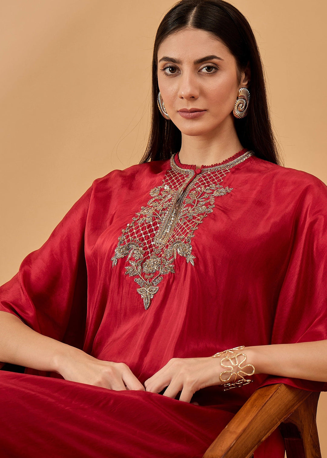 MATHURA L KAFTAN SET