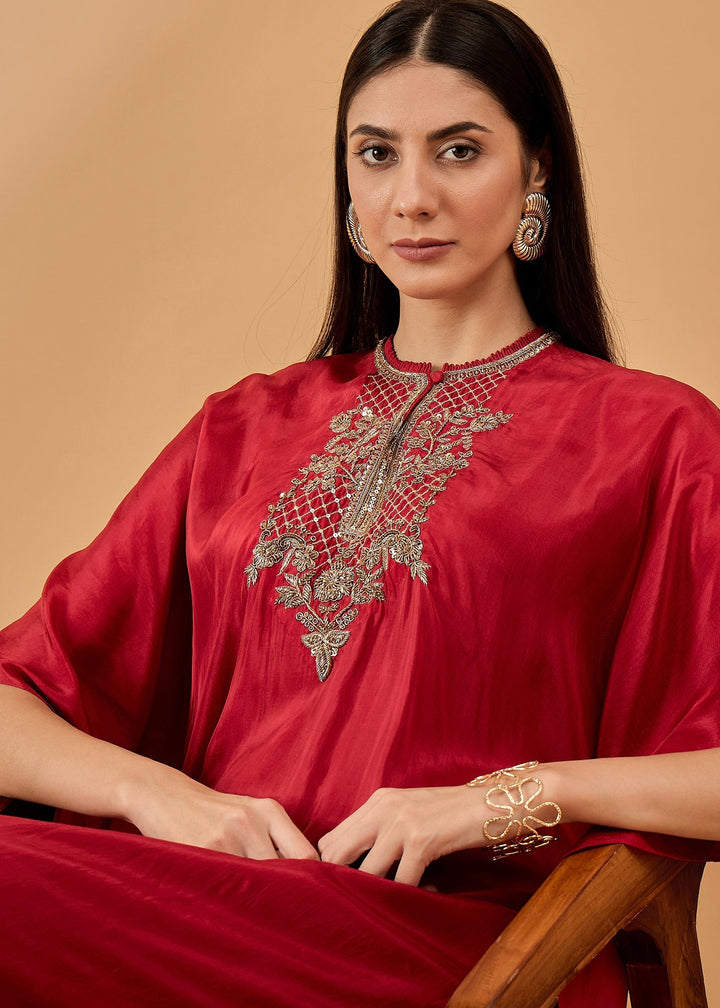 MATHURA L KAFTAN SET