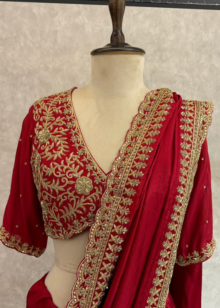 VRINDAVAN HF SAREE SET