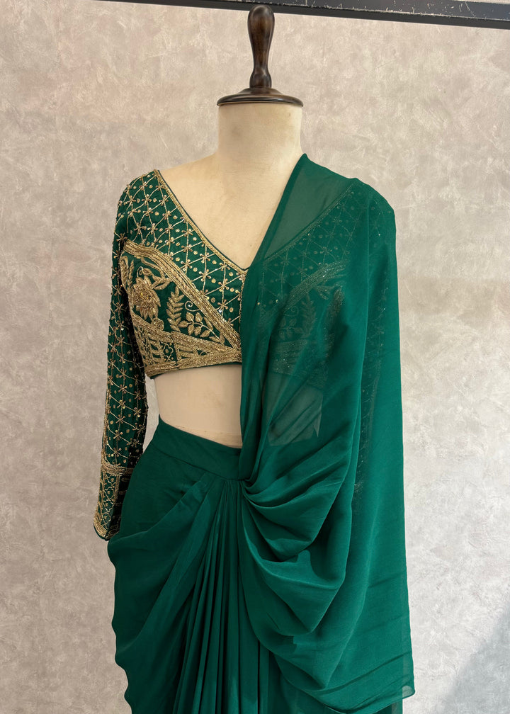 VRINDAVAN FG SAREE SET