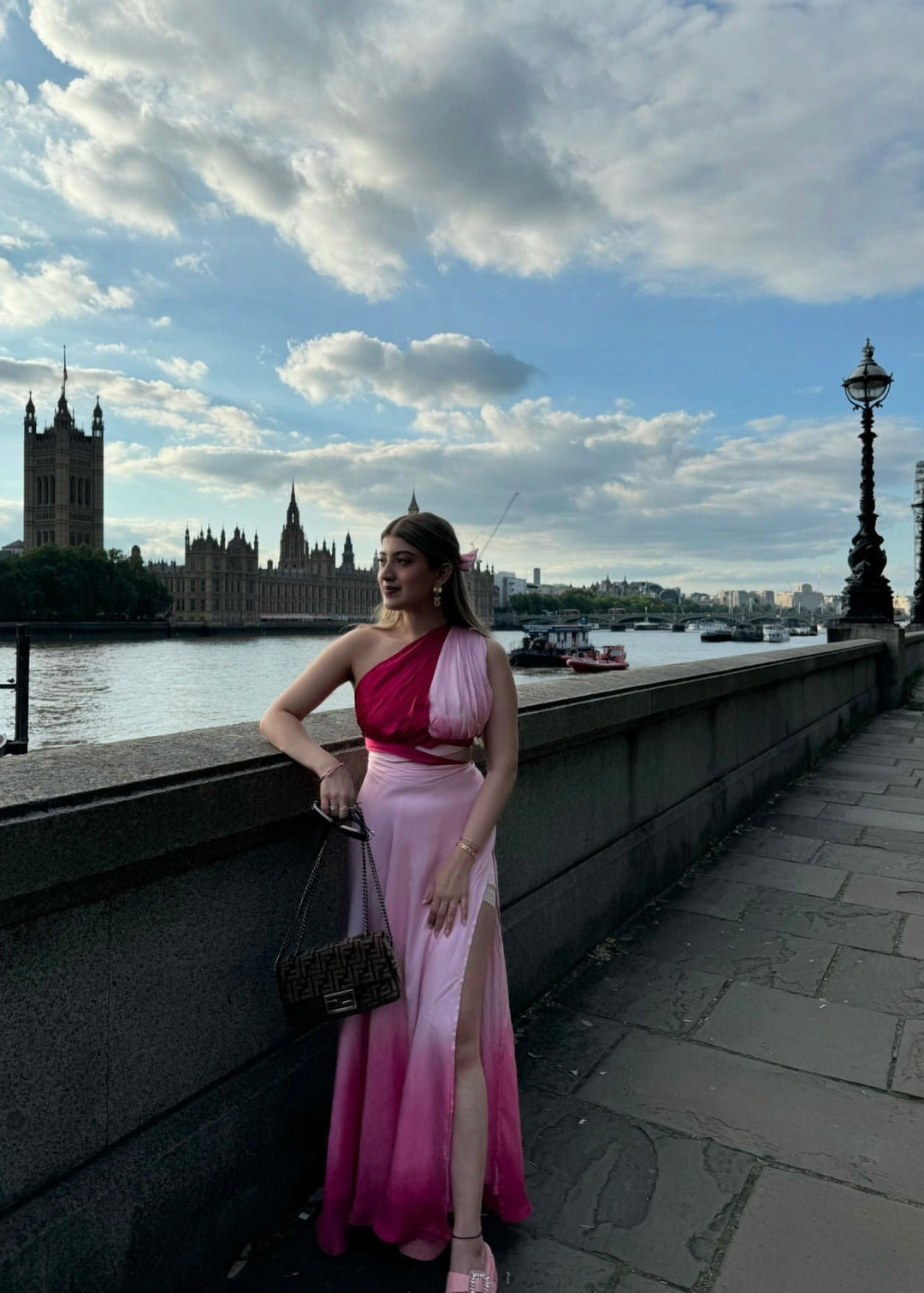 MUSKAN MAHAJAN IN ROME GOWN