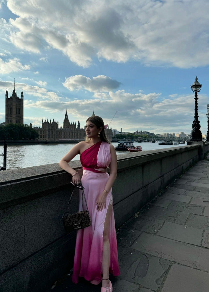 MUSKAN MAHAJAN IN ROME GOWN