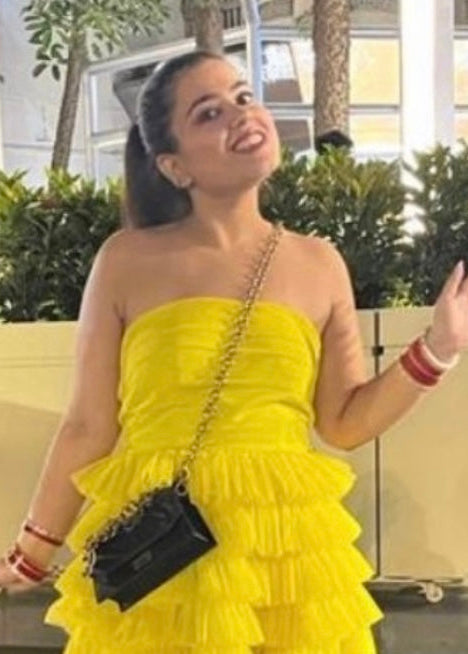 KOMPAL MATTA KAPOOR in PARIS GOWN